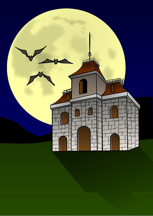 Haunted attraction , Horror House transparent background PNG clipart