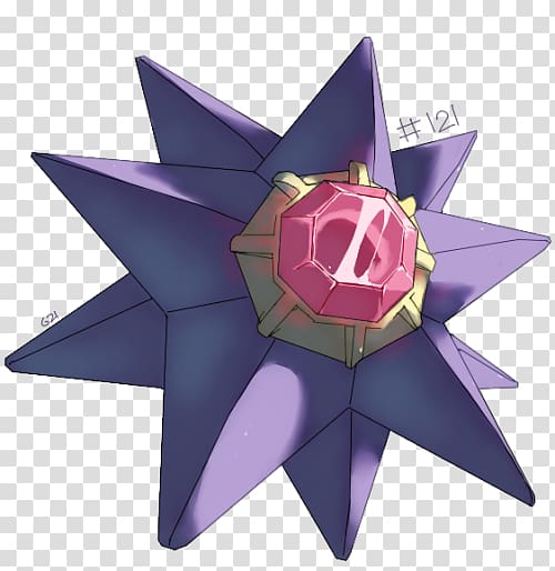 Starmie Staryu Ditto Pokémon , pokemon transparent background PNG clipart