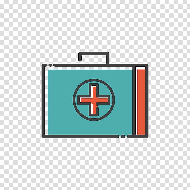 Pixabay Illustration, Cute first aid kit transparent background PNG clipart