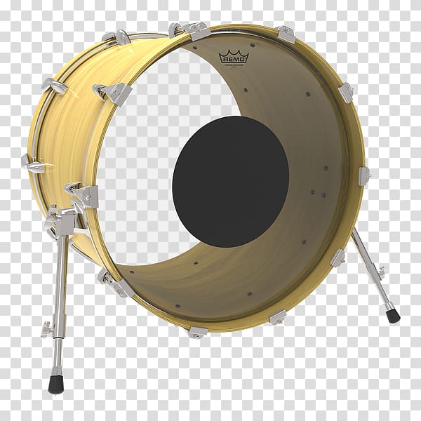 Drumhead Remo Bass Drums Snare Drums, drum transparent background PNG clipart