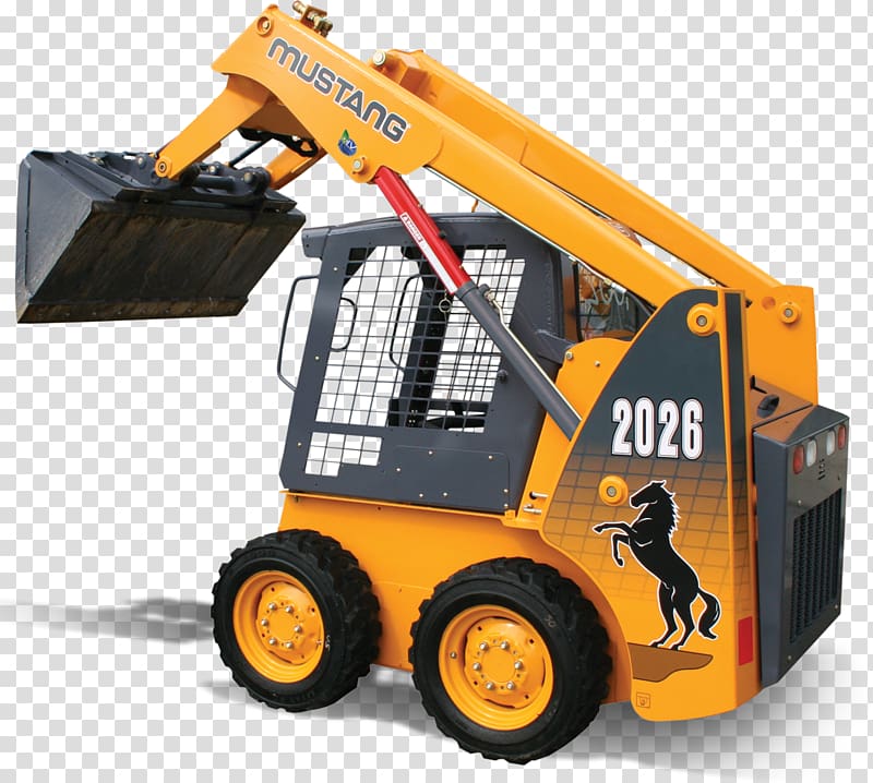 Ford Mustang Skid-steer loader Heavy Machinery Gehl Company, others transparent background PNG clipart