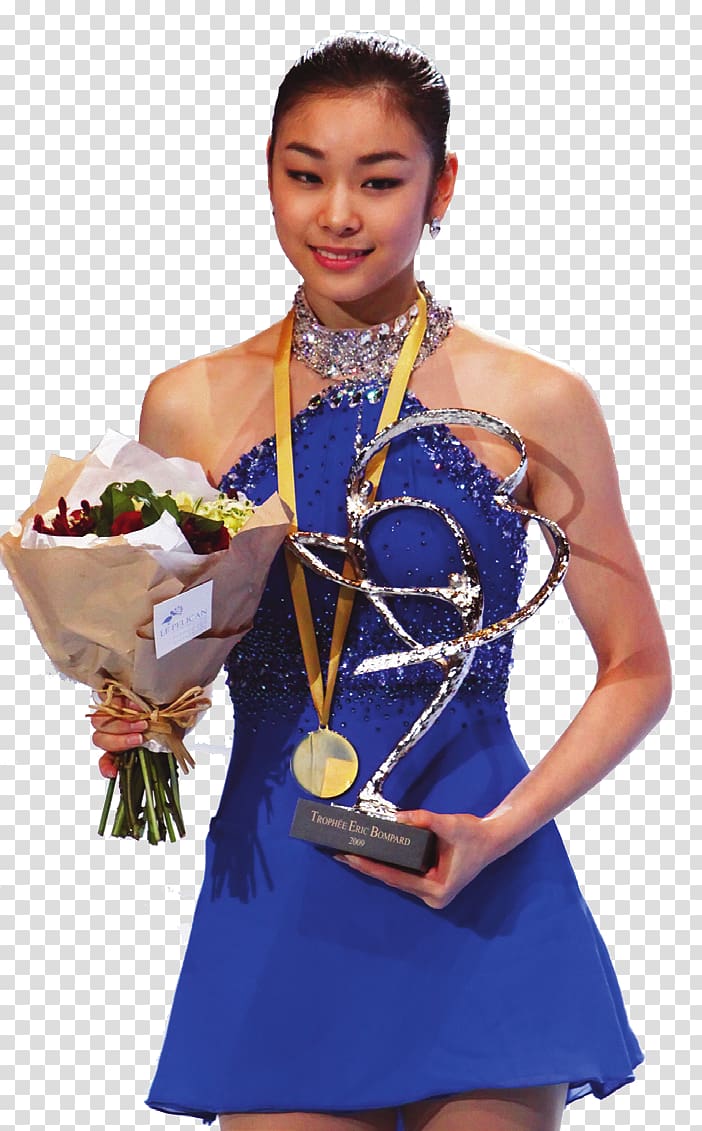 Kim Yuna 2018 Winter Olympics Pyeongchang County Figure skating Athlete, Olympics transparent background PNG clipart