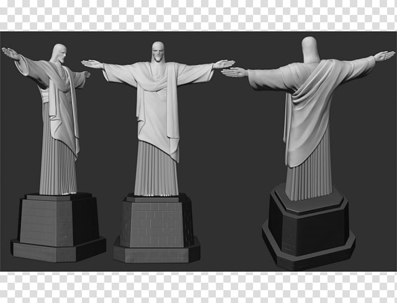 Christ the Redeemer Statue Corcovado Sculpture Figurine, Heitor Da Silva Costa transparent background PNG clipart