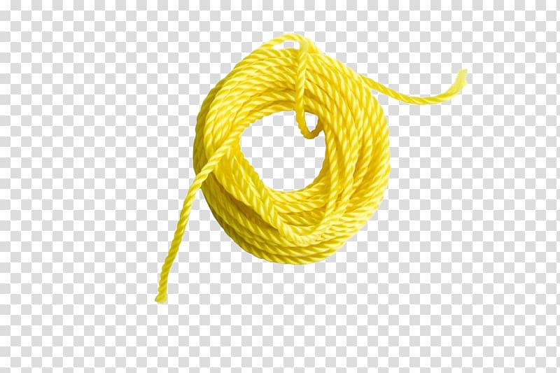 Rope Yellow Knot , Yellow wrapped rope transparent background PNG clipart