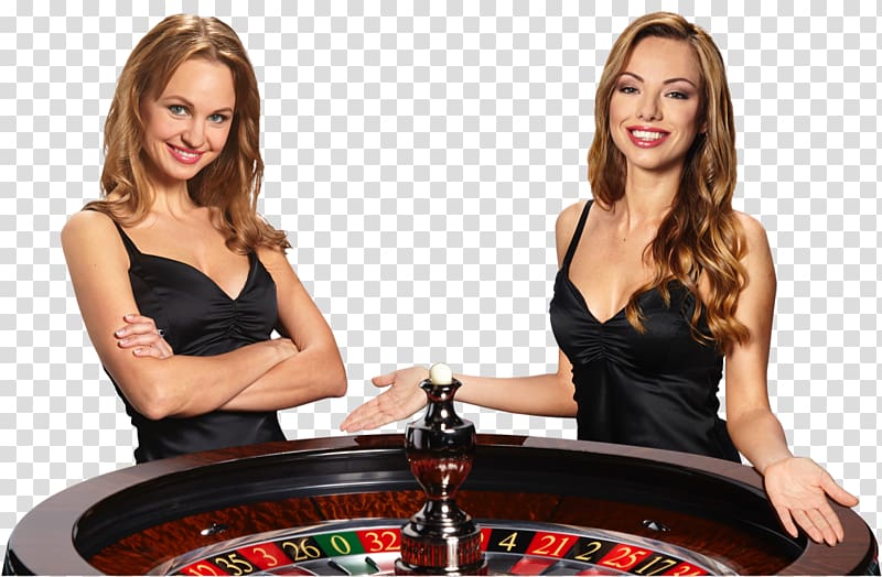 two women standing beside casino roulette, Online Casino Croupier Game Roulette, others transparent background PNG clipart