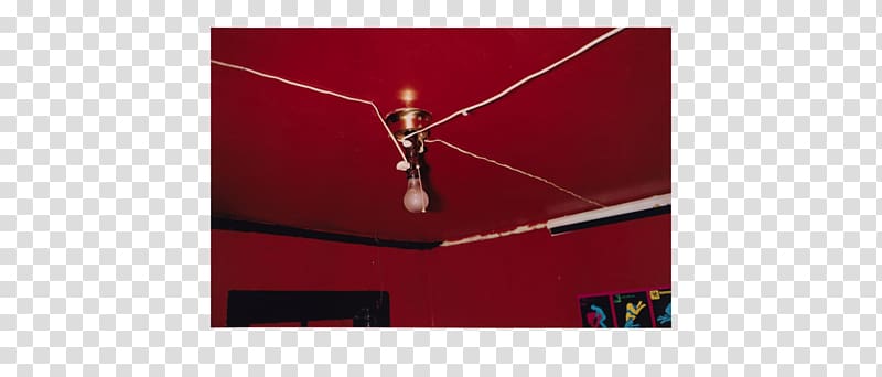 The Red Ceiling William Eggleston\'s Stranded in Canton Art, postmodernist art transparent background PNG clipart
