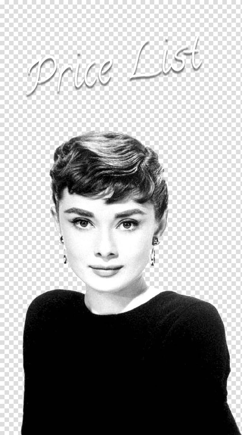 Audrey Hepburn Roman Holiday Classical Hollywood cinema Gigi, pixie transparent background PNG clipart