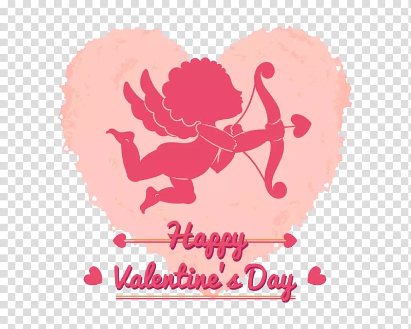 Cupid and Psyche Valentines Day Arrow , Archery Cupid transparent background PNG clipart