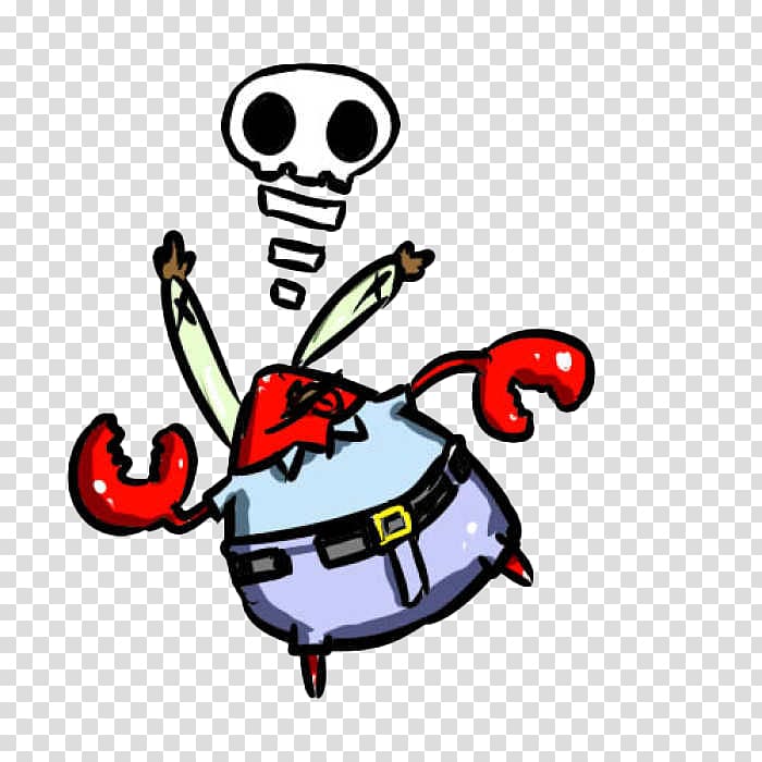 Mr. Krabs Crab Cartoon, Cartoon distracting crab boss transparent background PNG clipart