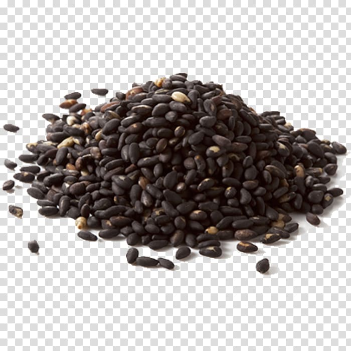 brown seeds on white surface, Sesame oil Organic food Halva, Black Sesame transparent background PNG clipart