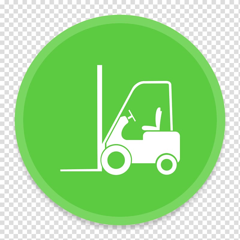 white and green forklift , grass area text brand, Forklift transparent background PNG clipart