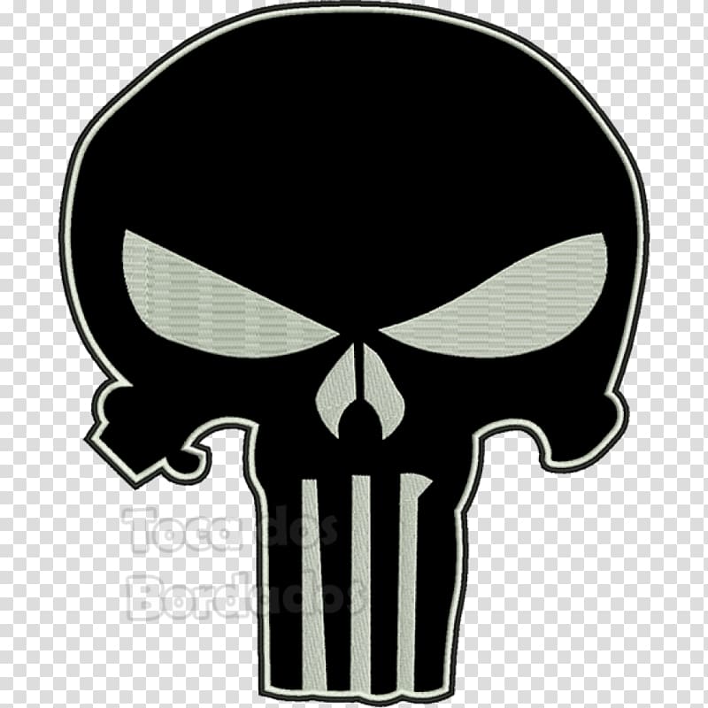 Punisher Decal Sticker Human skull symbolism, American Skull transparent background PNG clipart