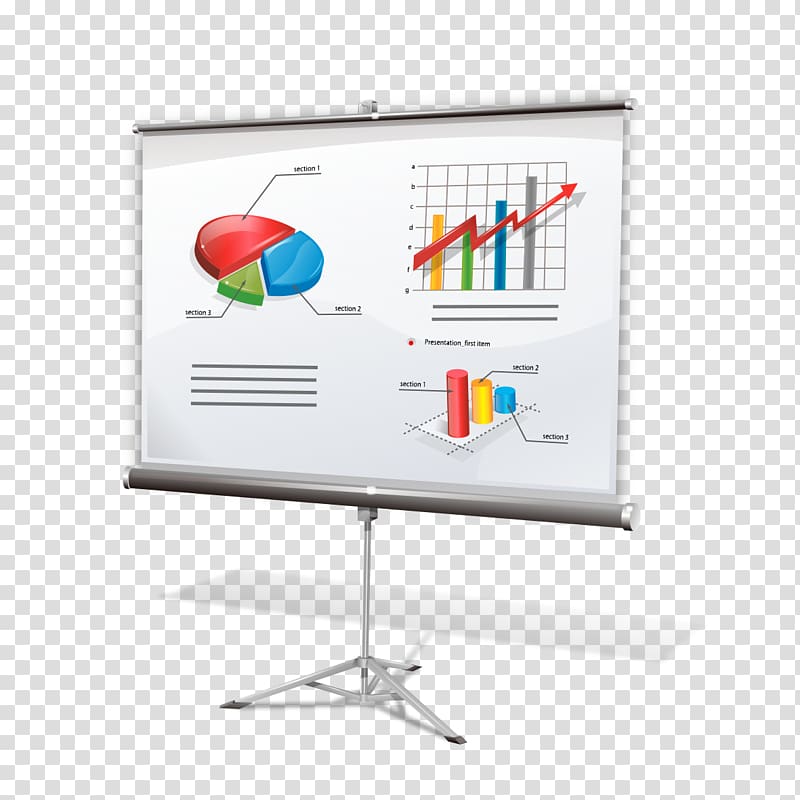 Presentation Scalable Graphics Icon, Teaching model projection chart transparent background PNG clipart