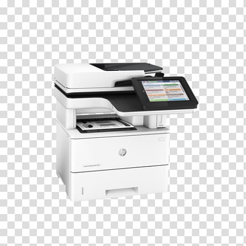 Hewlett-Packard Multi-function printer HP LaserJet M527c Laser Multifunction Printer, hewlett-packard transparent background PNG clipart