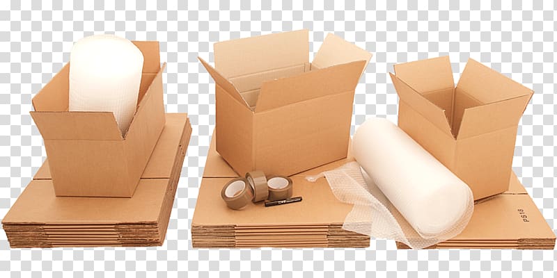Cardboard box Mover Packaging and labeling Cardboard box, mattresse transparent background PNG clipart