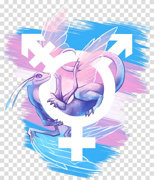 Transgender LGBT Lack of gender identities Gender identity Dragon, dragon transparent background PNG clipart