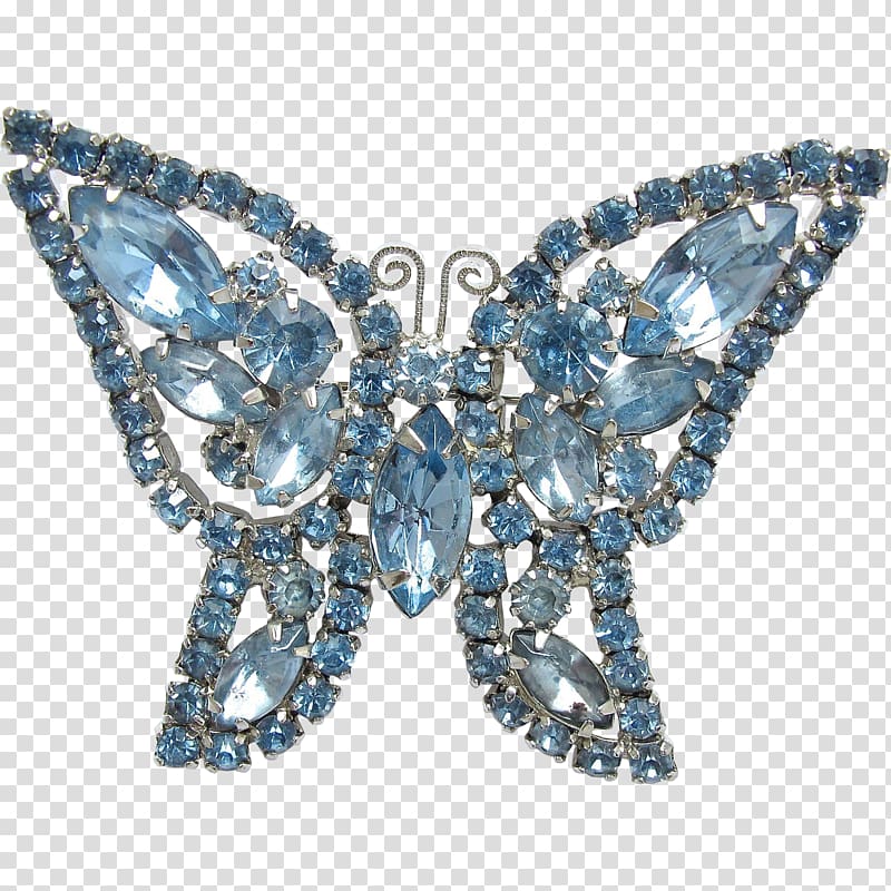 Brooch Sapphire Body Jewellery Crystal, sapphire transparent background PNG clipart