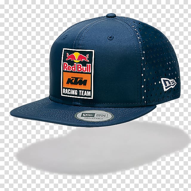 Baseball cap KTM MotoGP racing manufacturer team, baseball cap transparent background PNG clipart