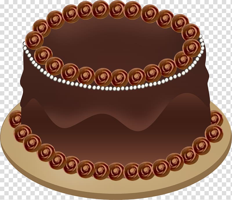 German chocolate cake Birthday cake Icing Chocolate chip cookie, Cake Chocolate transparent background PNG clipart