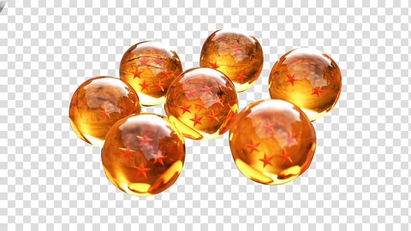 seven Dragonballs, Dragon Ball Xenoverse 2 Piccolo Goku Gohan, Yellow Dragon Ball transparent background PNG clipart