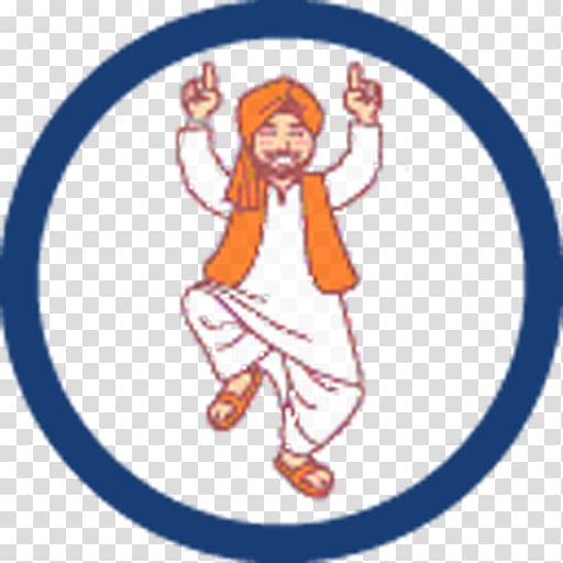 Bhangra Dance Animation Punjab, Animation transparent background PNG clipart