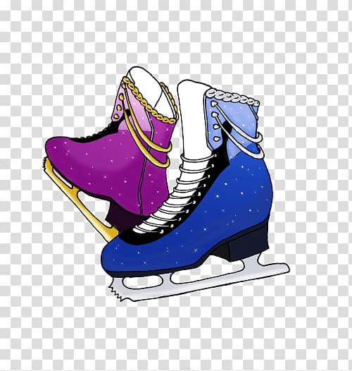 Ice Skates Drawing Ice skating Ice hockey equipment, ice skates transparent background PNG clipart