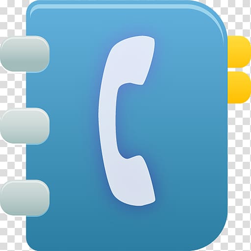 Phonebook icon, blue text symbol sky, Phonebook transparent background PNG clipart