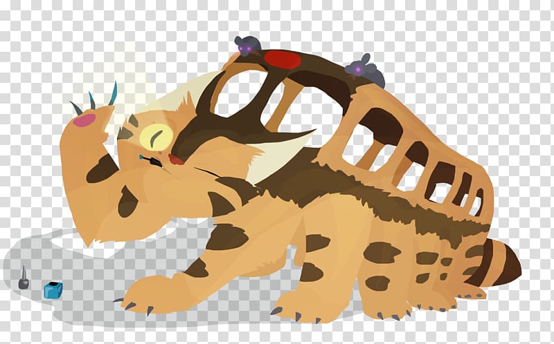 Catbus Fan art Drawing, totoro transparent background PNG clipart