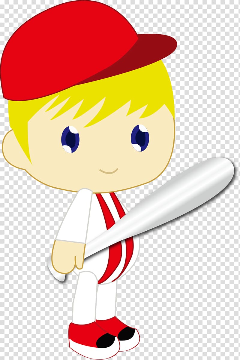 Baseball Illustration, Baseball cartoon boy transparent background PNG clipart