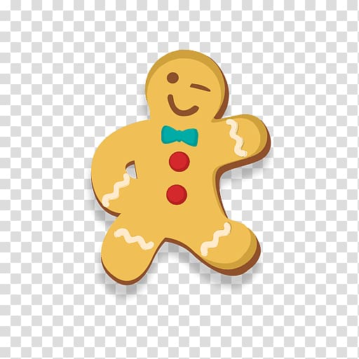 Ginger snap Frosting & Icing Candy cane Biscuit Gingerbread man, ginger transparent background PNG clipart