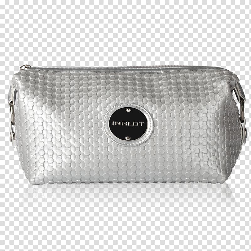 Inglot Cosmetics Cosmetic & Toiletry Bags Silver, purse transparent background PNG clipart