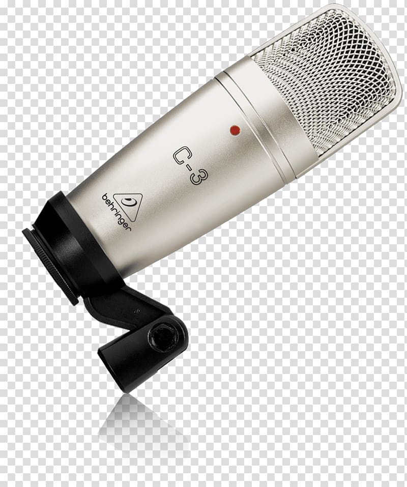 Microphone BEHRINGER C-1 Condensatormicrofoon BEHRINGER C-3, audio studio microphone transparent background PNG clipart