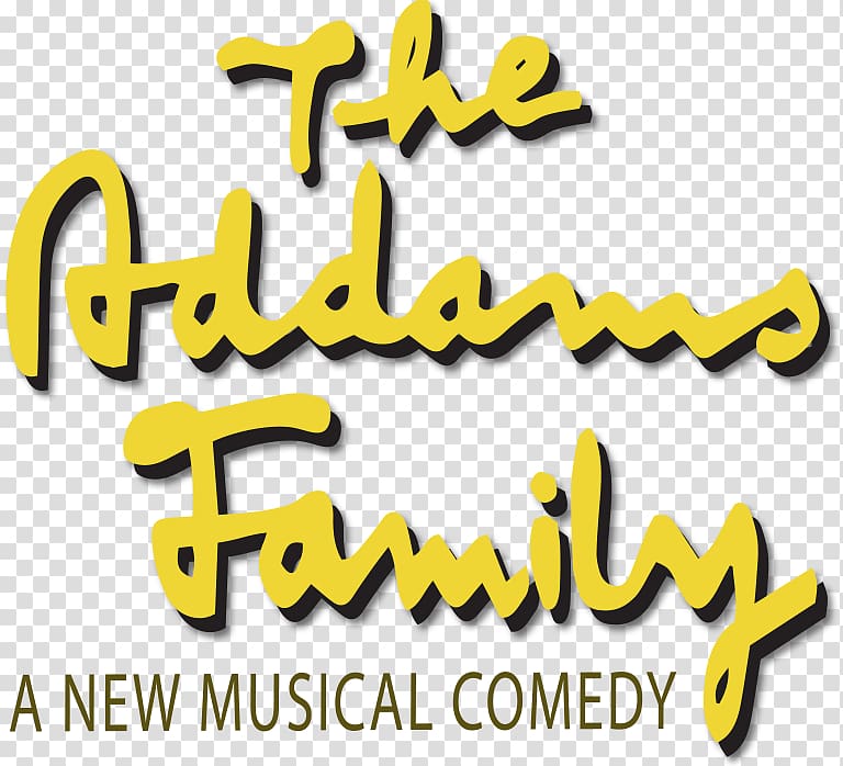 The Addams Family, a New Musical Comedy Logo Anything Goes Musical theatre, Addams FAMILY transparent background PNG clipart