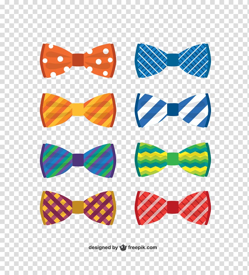 Euclidean Bow tie Necktie Fashion accessory, Color bow tie material transparent background PNG clipart