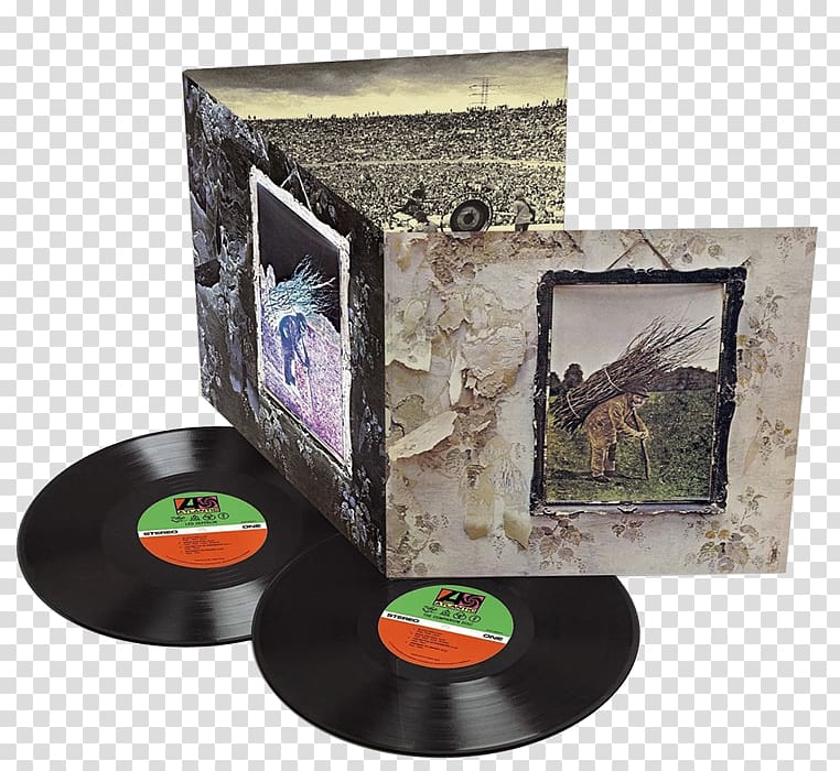 Led Zeppelin IV LP record Led Zeppelin Deluxe Edition Phonograph record Led Zeppelin III, Vinyl Renaissance Audio Of Columbia Mo transparent background PNG clipart