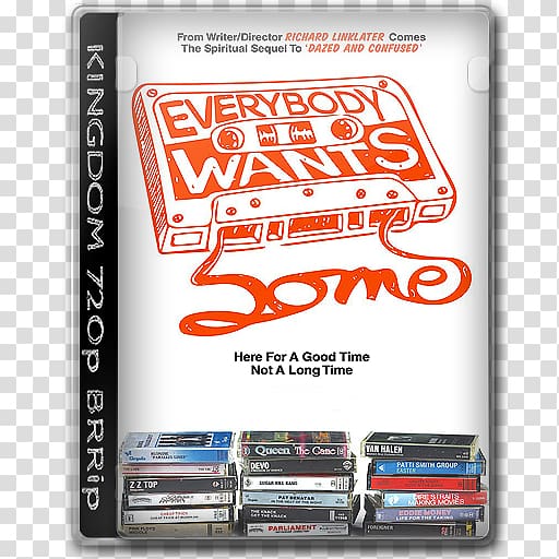 Soundtrack Film poster Everybody Wants Some!! (Music From The Motion ), Everybody Wants To Be Poppy transparent background PNG clipart