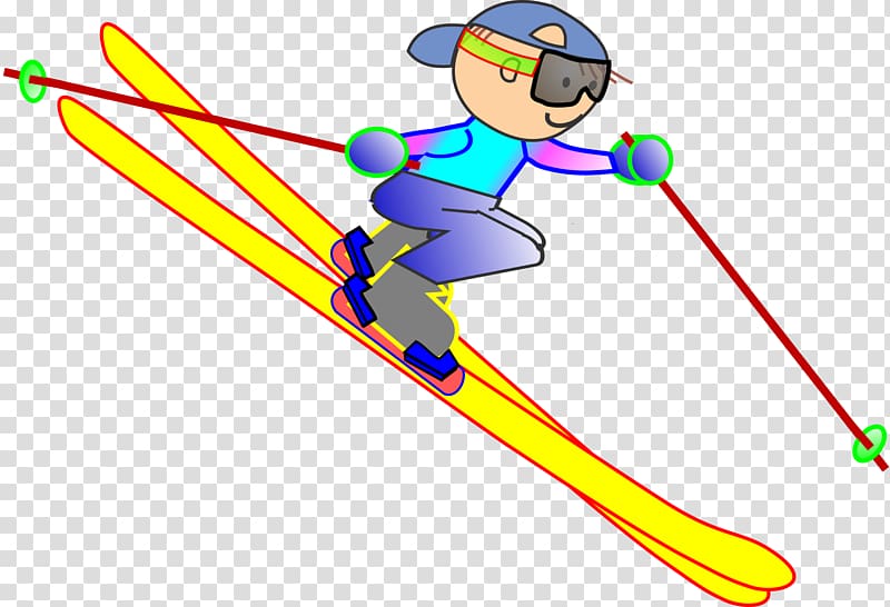 Freeskiing Alpine skiing , Funny Skiing transparent background PNG clipart