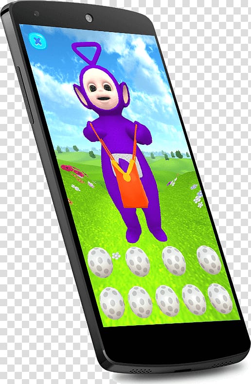 Feature phone Smartphone Tinky-Winky Teletubbies: Tinky Winky’s Magic Bag Mobile Phones, Tubby Custard transparent background PNG clipart