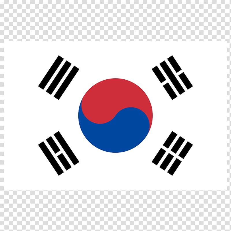 Flag of South Korea Korean War Korean Peninsula, Flag transparent background PNG clipart