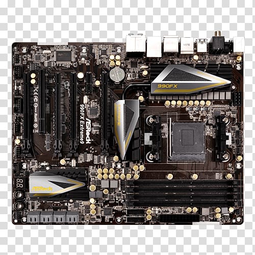 Motherboard ATX Socket AM3+ CPU socket AMD 900 chipset series, Socket AM3 transparent background PNG clipart