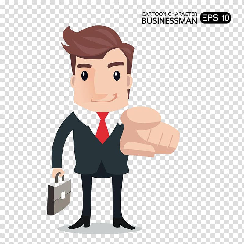 a finger of a business man with high-definition buckle material transparent background PNG clipart