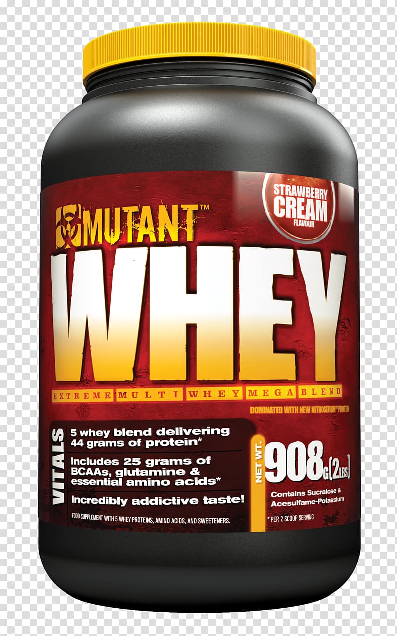 Whey Protein Mutant Bodybuilding supplement Dietary supplement, Nutrition transparent background PNG clipart