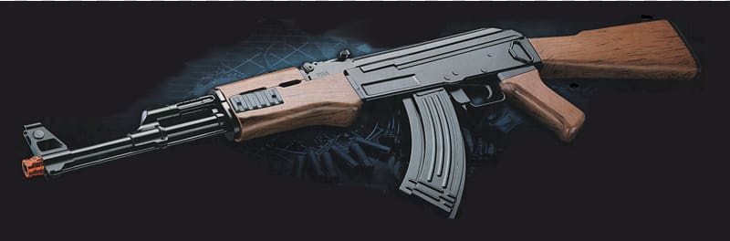 Firearm AK-47 Weapon BB gun Trigger, ak 47 transparent background PNG clipart