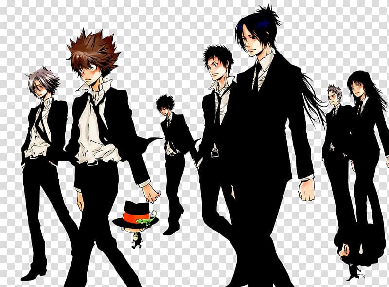 Tsunayoshi Sawada Reborn! Vongola Family Reborn doll YouTube, Hitman transparent background PNG clipart