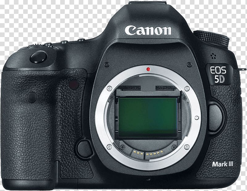 Canon EOS 5D Mark III Canon EOS 6D Camera Digital SLR, Camera transparent background PNG clipart