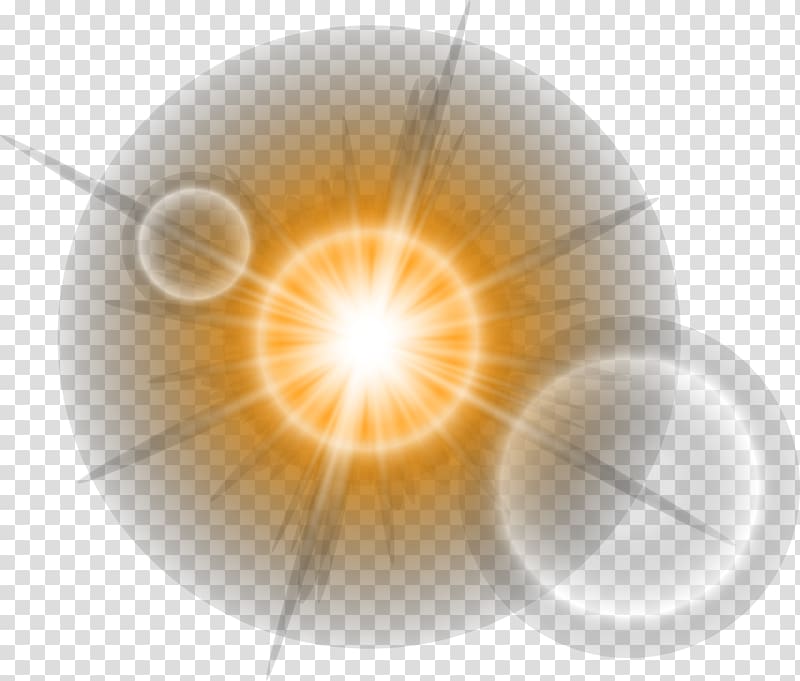 orange rays art, Yellow Energy Circle Close-up , Golden halo pattern transparent background PNG clipart
