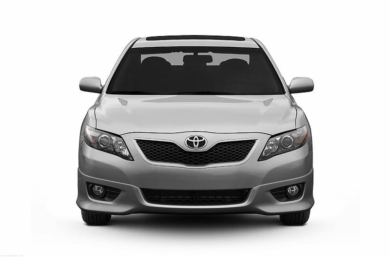 white Toyota Camry XV40, 2011 Toyota Camry 2009 Toyota Camry 2010 Toyota Camry SE Car, Toyota Car Front transparent background PNG clipart