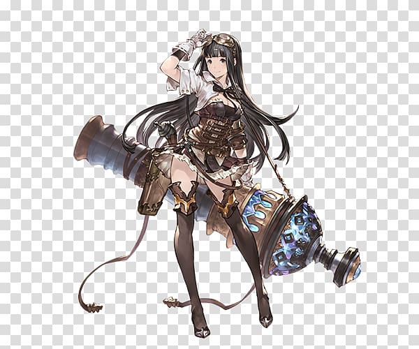 Granblue Fantasy SINoALICE Game Android Art, fantasy blue crescent transparent background PNG clipart