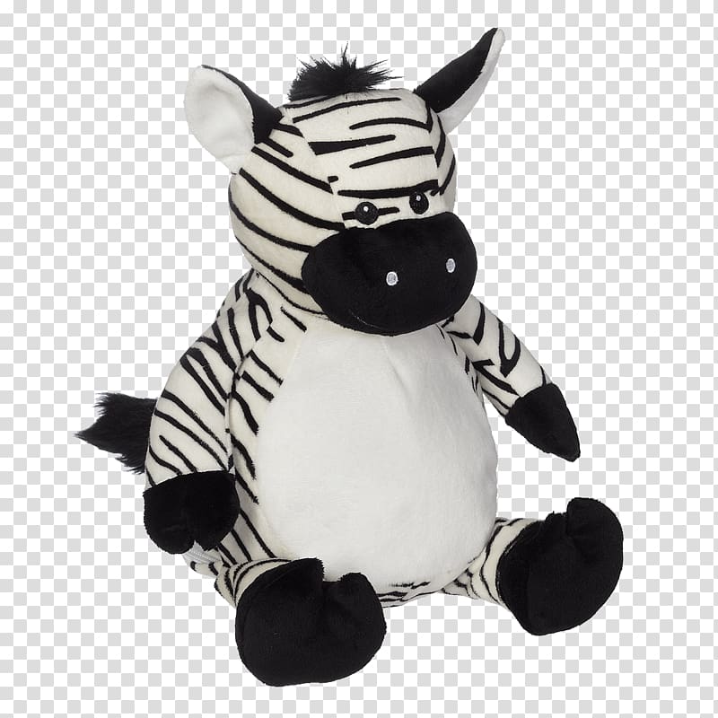 Stuffed Animals & Cuddly Toys Zebra Lion Embroidery Plush, zebra transparent background PNG clipart