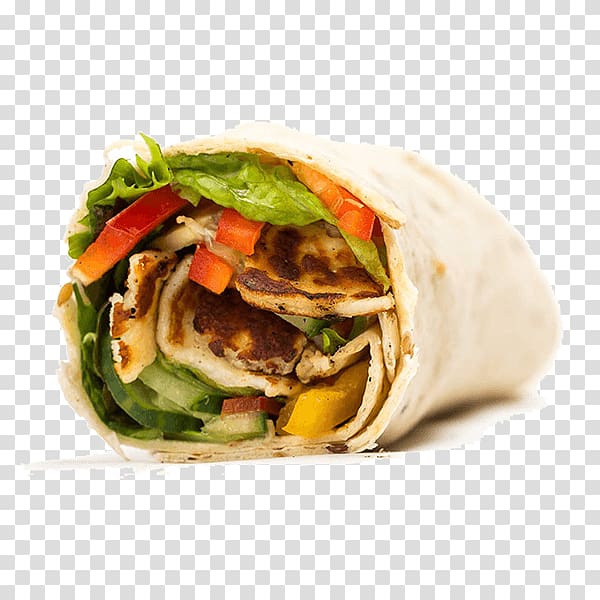 Korean taco Wrap Shawarma Hummus Vegetarian cuisine, Menu transparent background PNG clipart